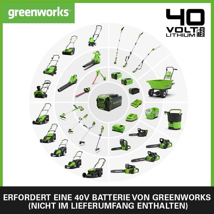 Produktbild Greenworks Hedge Pruner 40V g40ht61 (tool only) (Akkuheckenschere)