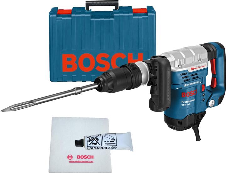 Image du produit Bosch Professional Marteau à percussion avec SDS-max GSH 5 CE (Fonctionnement sur secteur)