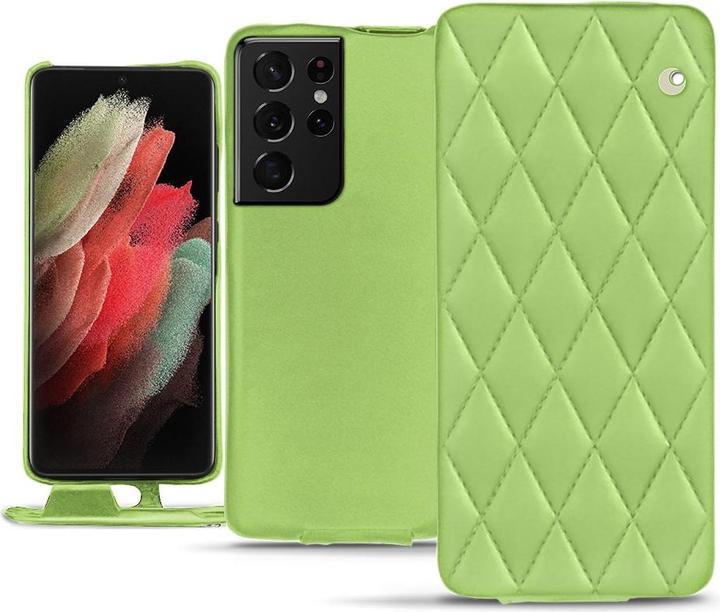 Actual product image Noreve Leather cover vertical (Samsung Galaxy S21 Ultra)
