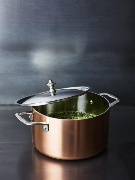 Actual product image Scanpan Cooking pot Maitre D' Ø 20 cm - Induction (20 cm, Pot, Copper, Stainless steel)