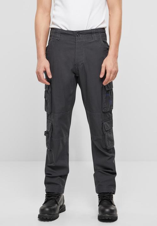Actual product image Brandit Pure slim fit outdoor trousers size 3XL Colour anthracite (3XL)