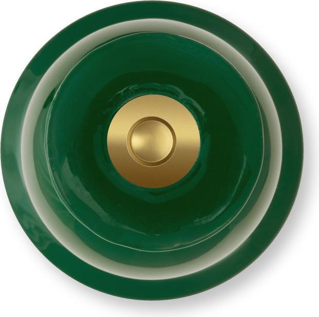 Image du produit PIP Studio Bougeoir métallique Sphere petit vert 24cm