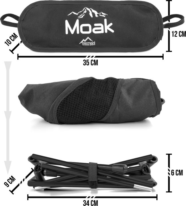 Produktbild Normani Ultraleichter Campingstuhl „Moak“