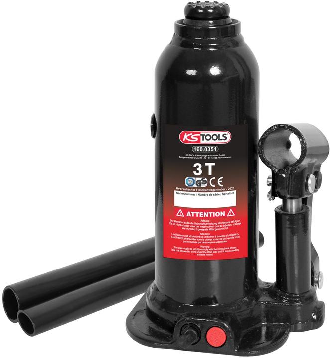 Image du produit KS Tools Cric de bouteille hydraulique. 3 t