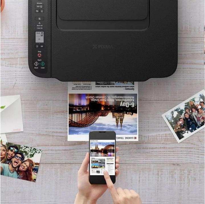 Actual product image Canon PIXMA TS3550i Black (Ink, Colour)