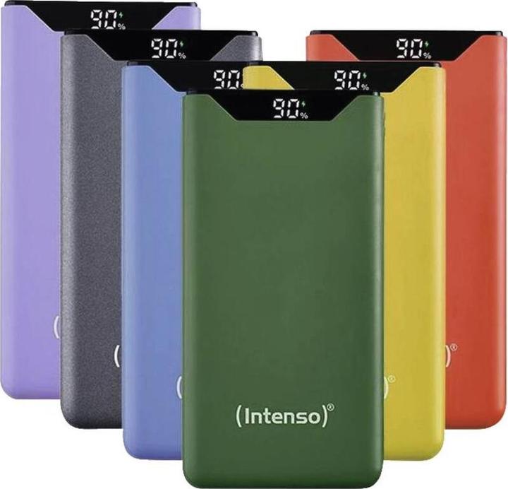 Produktbild Intenso Powerbank F10000 10000 mAh Purple (10000 mAh, 20 W, 20 Wh)