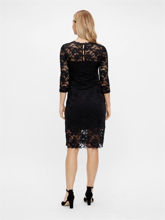 Image du produit Mamalicious Robe de grossesse en dentelle à manches 3/4 (M)