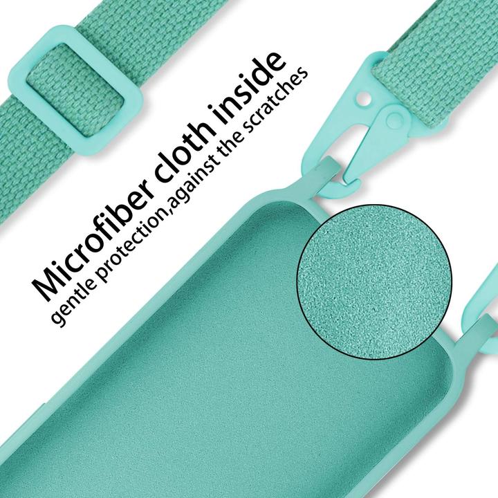 Produktbild Cadorabo TPU Cover Handy Kette Liquid (Samsung Galaxy A81)