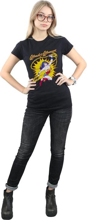 Image du produit - T-shirt WONDER WOMAN LEAP - Femme (M)