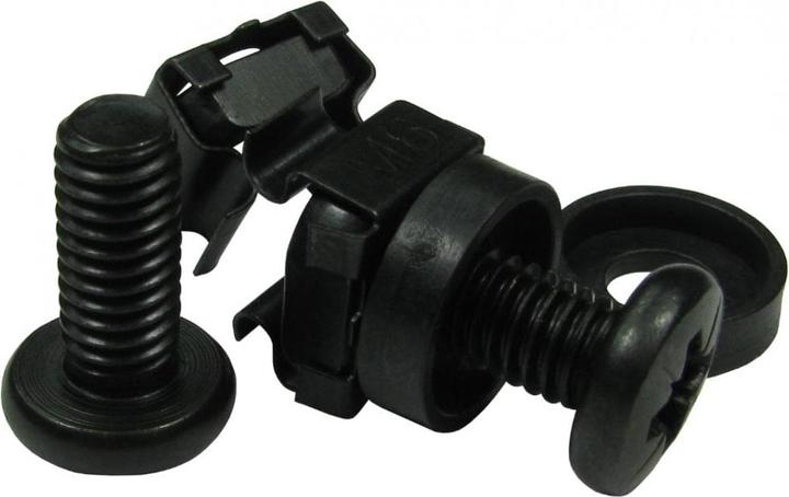 Produktbild Cables Direct CDL Pack of 20 M6 Cage Nuts Black
