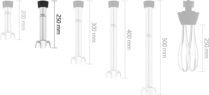 Nutritional values and ingredients Royal Catering Spare Blender Stick - 250 mm