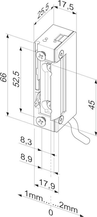 Image du produit effeff Ouverture de la porte (Porte de jardin, Intérieur)