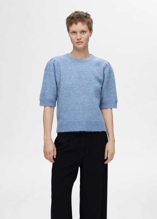 Image du produit Selected Femme Haut en tricot à manches courtes (M)
