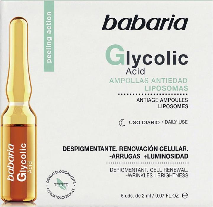 Produktbild Babaria Amosvital Glycol Ampoules 2ml - Pack of 5 (10 ml)