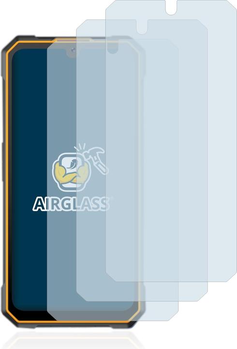 Actual product image BROTECT AirGlass Glass (3 Piece, Cubot King Kong 5)
