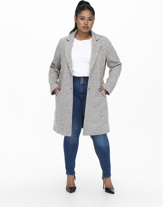 Produktbild Only Einfarbiger Curvy- Mantel (54)
