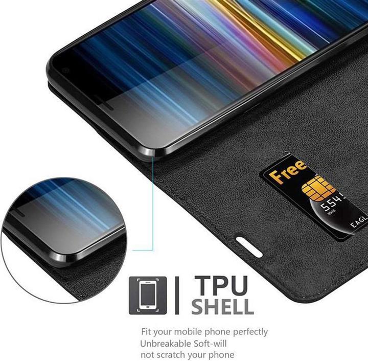 Actual product image Cadorabo Book Invisible Magnet Cover (Sony Xperia 10 Plus)