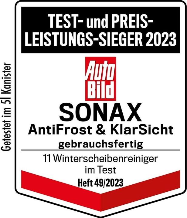 Produktbild Sonax Antifrost- und KlarSichtfertigmischung (5000 ml)