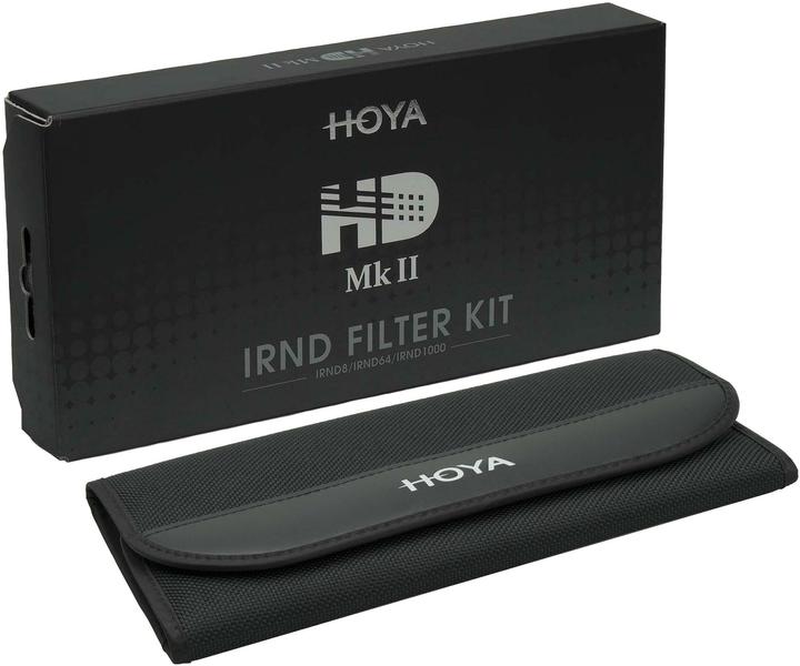 Actual product image Hoya 82.0 HD MKII IRND Filter Kit 8/64/1000 (82 mm, Neutral density filter)