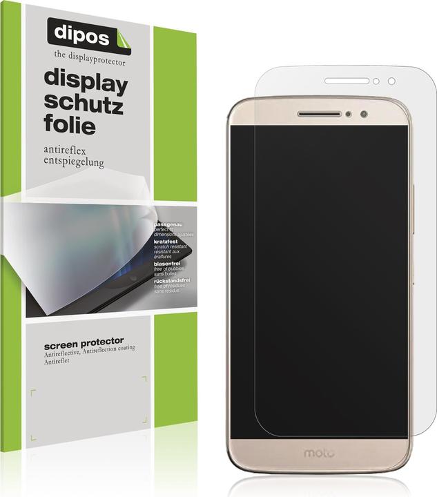 Produktbild Dipos Displayschutzfolie Antireflex (4 Stück, Motorola Moto M)