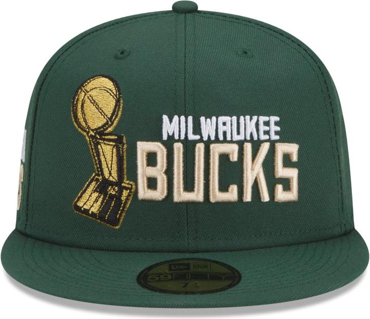 Image du produit New Era 59Fifty Fitted Cap - NBA CHAMPIONS Milwaukee Bucks (7 1/8)