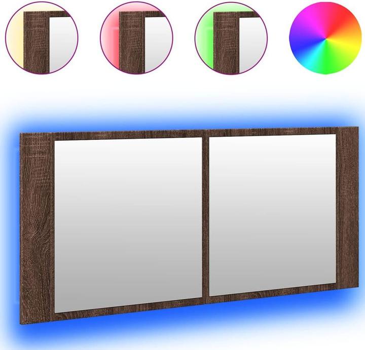 Produktbild VidaXL LED-Spiegelschrank (100 x 12 x 45 cm)