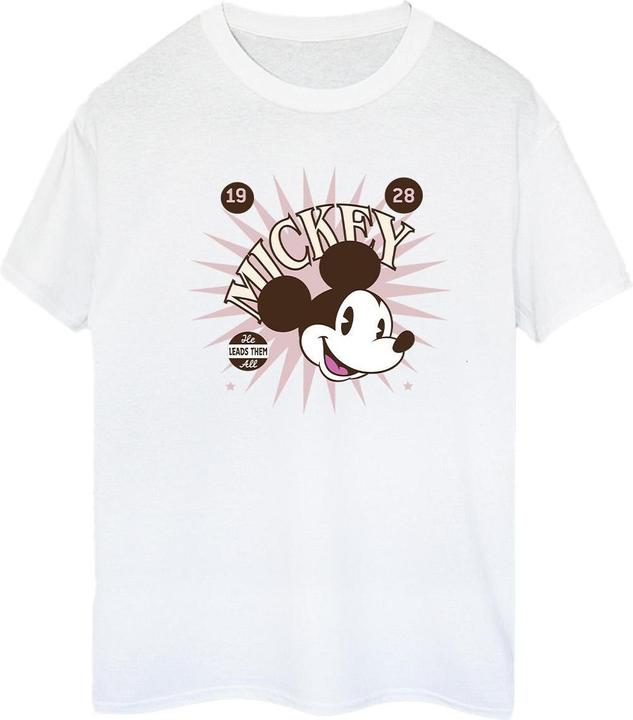 Disney Mickey Mouse Vintage Leads Them All TShirt (XXL)