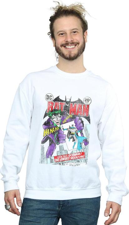 Produktbild Batman Joker Spielkarte Abdeckung Baumwolle Sweatshirt (S)