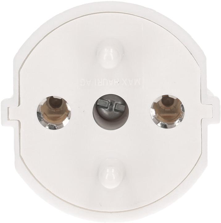 Image du produit Max Hauri Adaptateur fixe Fiche de contour 2 pôles (Type 11, CEE 7/17)