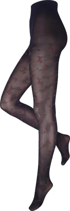 Image du produit Levee Floral 60 Collant, couleur 399 noir, taille 38-40 (60 DEN, 38 - 40)