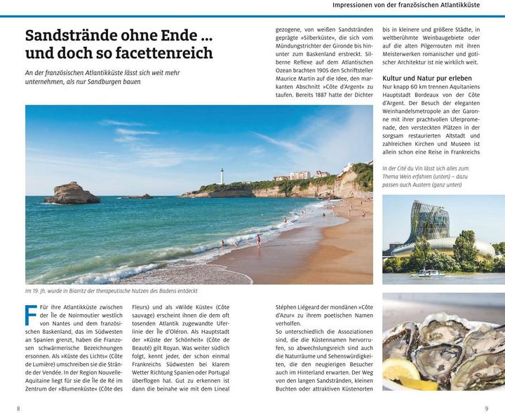 Produktbild Adac Reiseführer plus Französische Atlantikküste (Deutsch, Jonas Fieder, 2024)