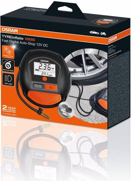 Actual product image Osram TYREinflate 1000 OTI1000 (5.50 bar, 0 l)