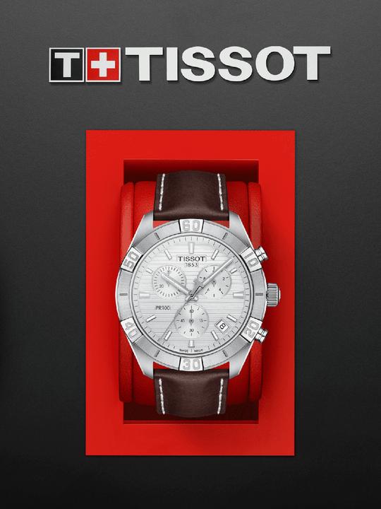 Produktbild Tissot T101.617.16.031.00 Herrenuhr PR100 Sport Chronograph 44mm 10ATM