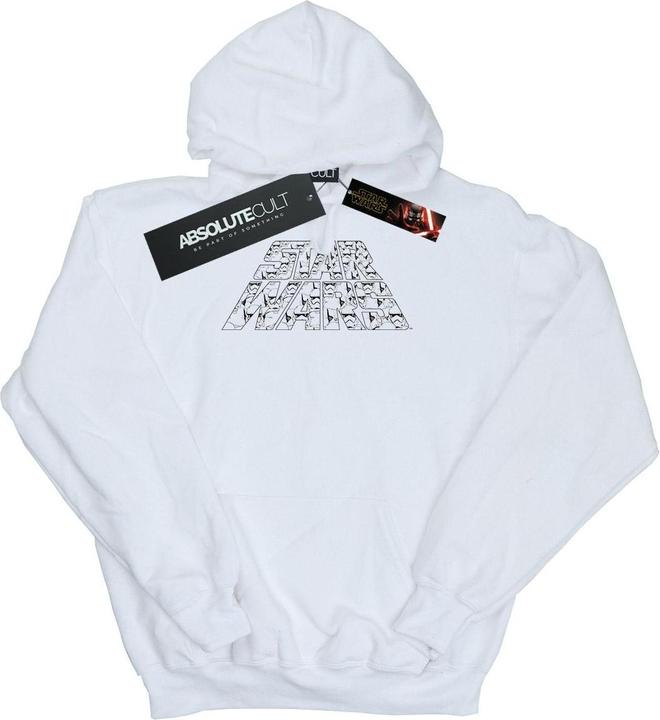 Produktbild Star Wars The Rise Of Skywalker Trooper Filled Logo Kapuzenpullover Jungen (152, 158)