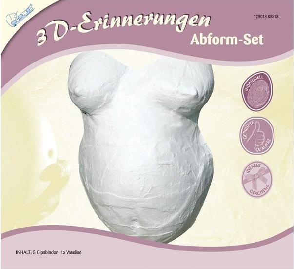 Produktbild Mammut 3D-Erinnerungen Gips-Abdruck