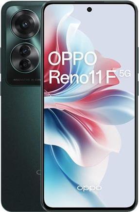Actual product image OPPO Reno 11 F (256 GB, Palm Green, 6.70", Hybrid Dual SIM, 64 Mpx, 5G)