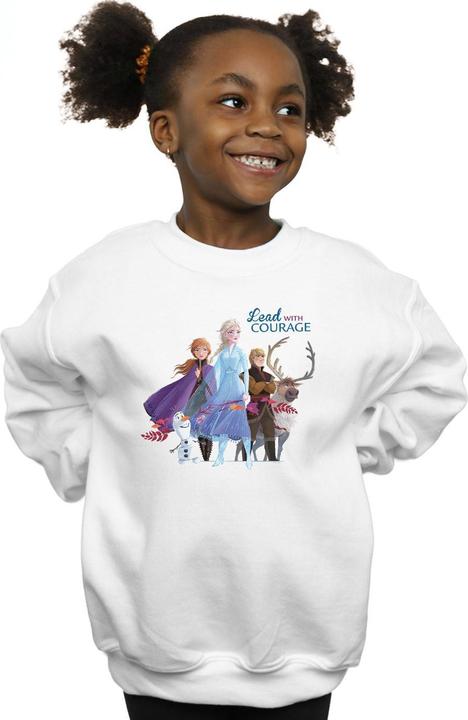 Produktbild Disney Frozen 2 Lead With Courage Sweatshirt Mädchen (152, 158)