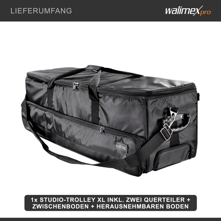 Actual product image Walimex Studio Trolley XL (Camera shoulder bag, 10 l)