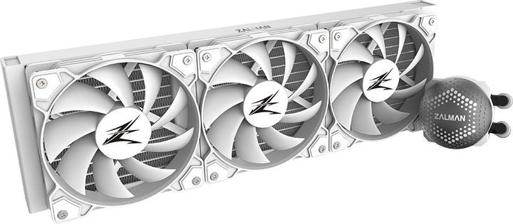 Image du produit Zalman ALPHA36 White CPU Liquid Cooler 360mm Radiator 3 x 120 mm Fan ARGB pump Dual
