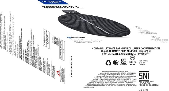 Actual product image UE Miniroll (12 h, Rechargeable battery operated)