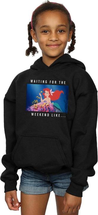 Produktbild Disney Princess Ariel Waiting For The Weekend Kapuzenpullover Mädchen (152, 158)