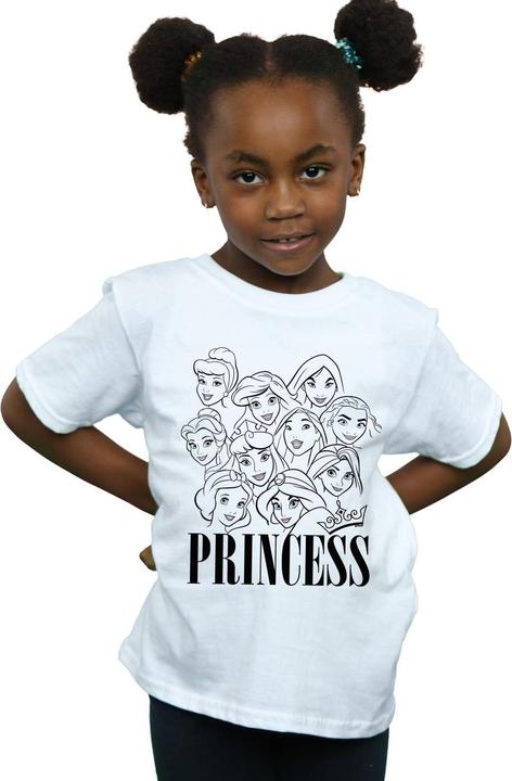 Immagine prodotto Disney Princess Multi Faces Maglietta Ragazze (140, 146)