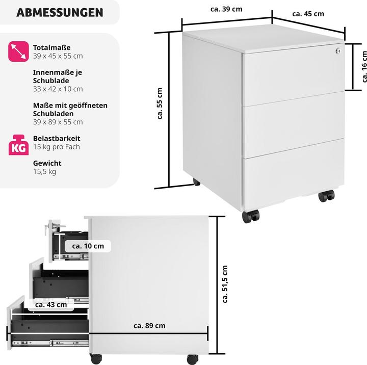 Actual product image tectake Magna (45 x 55 cm)