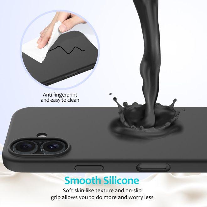 Actual product image MU Classic Liquid Silicone Series (Apple iPhone 16)