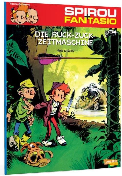 Actual product image Spirou and Fantasio, Volume 34 (André Franquin, Tome, German)
