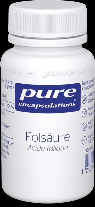 Produktbild Pure encapsulations Folsäure Kapsel (90 Stück, Kapseln, 28 g)