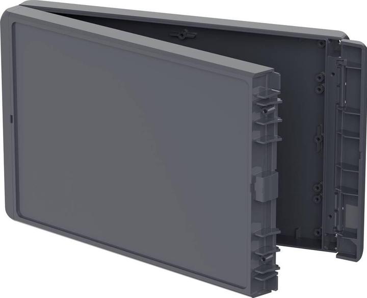 Actual product image Bopla B 261704 PC-V0-7024 Bocube enclosure 96016344 Universal enclosure 271 x 170 x 40 Polycarbonate Gr (Housing)