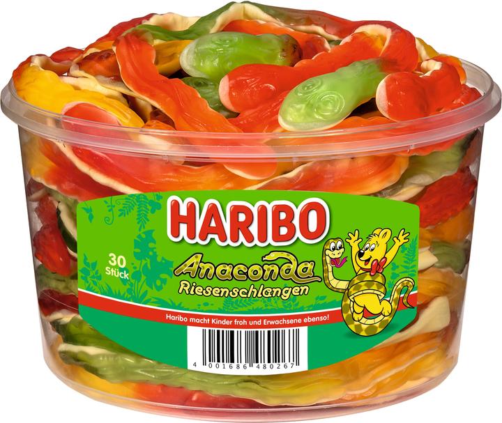 Haribo Anaconda Riesenschlangen (30 Stk., 1200 g)