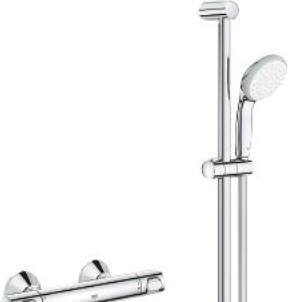Produktbild Grohe Badewannenarmatur mit Thermostat Precision Flow chrom 34800000