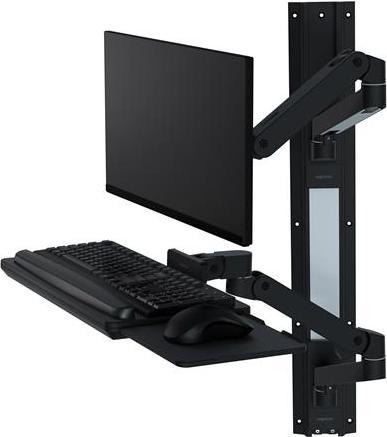 Produktbild Ergotron LX PRO ARM WALL MOUNT SYSTEM black (Wand, 34.02")